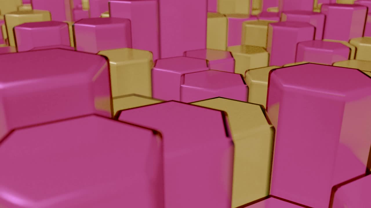 una cuadrícula de panal de ciencia ficción abstracta.