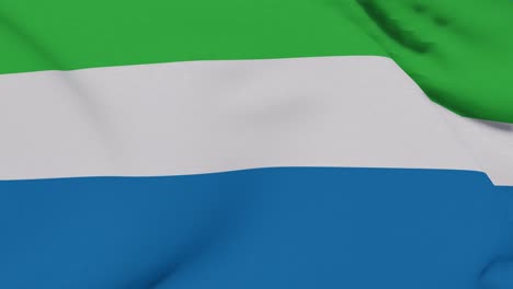 flag sierra leone patriotism national freedom, seamless loop