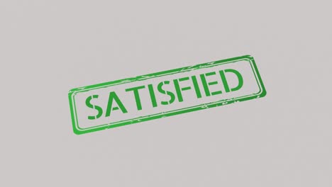 SATISFIED-Stamp