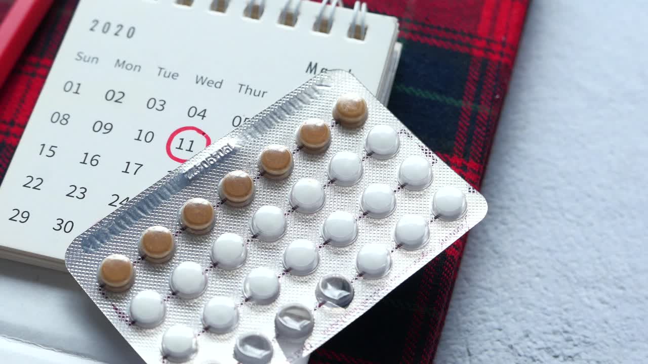 Birth Control Pills and Calendar