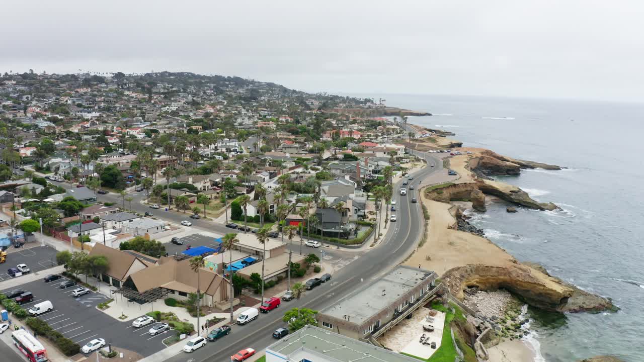 San Diego, Cliffs Edge city, and the beach