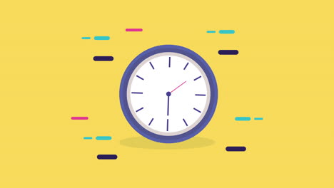 time clock watch animation icon