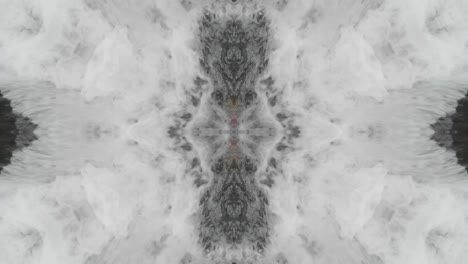 kaleidoscope from nature shots, wissahickon creek