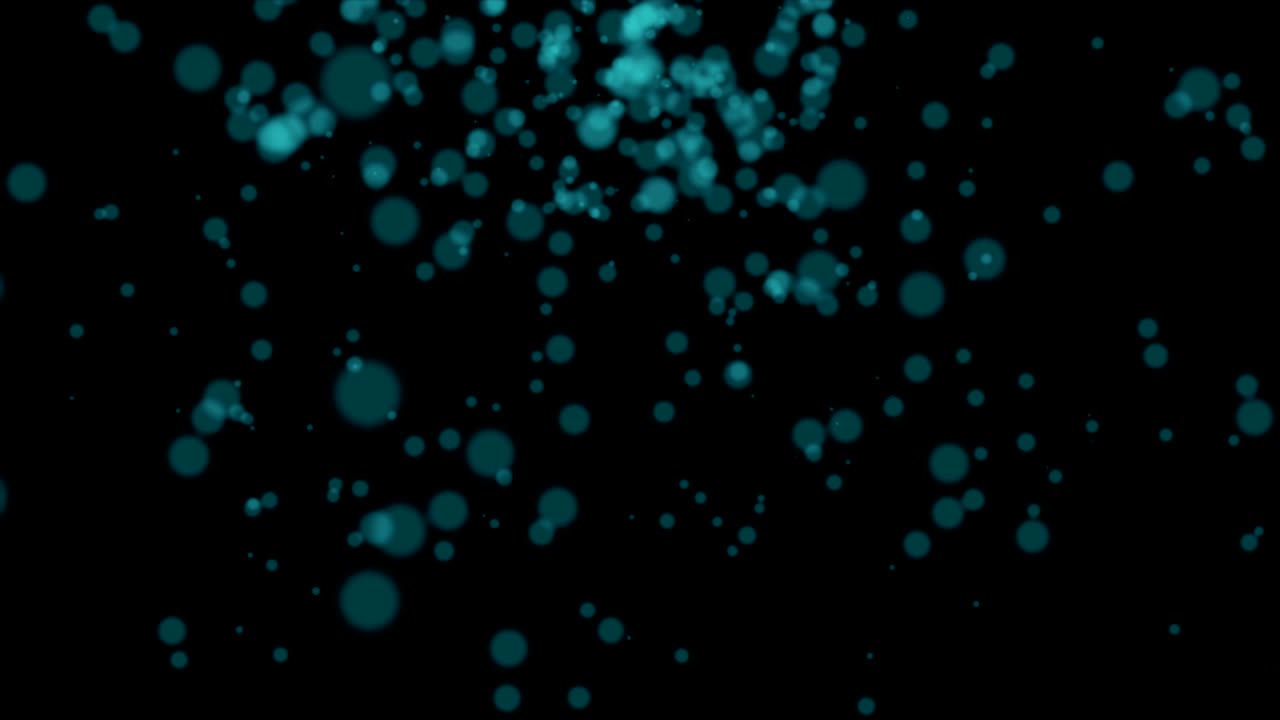 fondo de animación 4k pequeñas partículas rojas