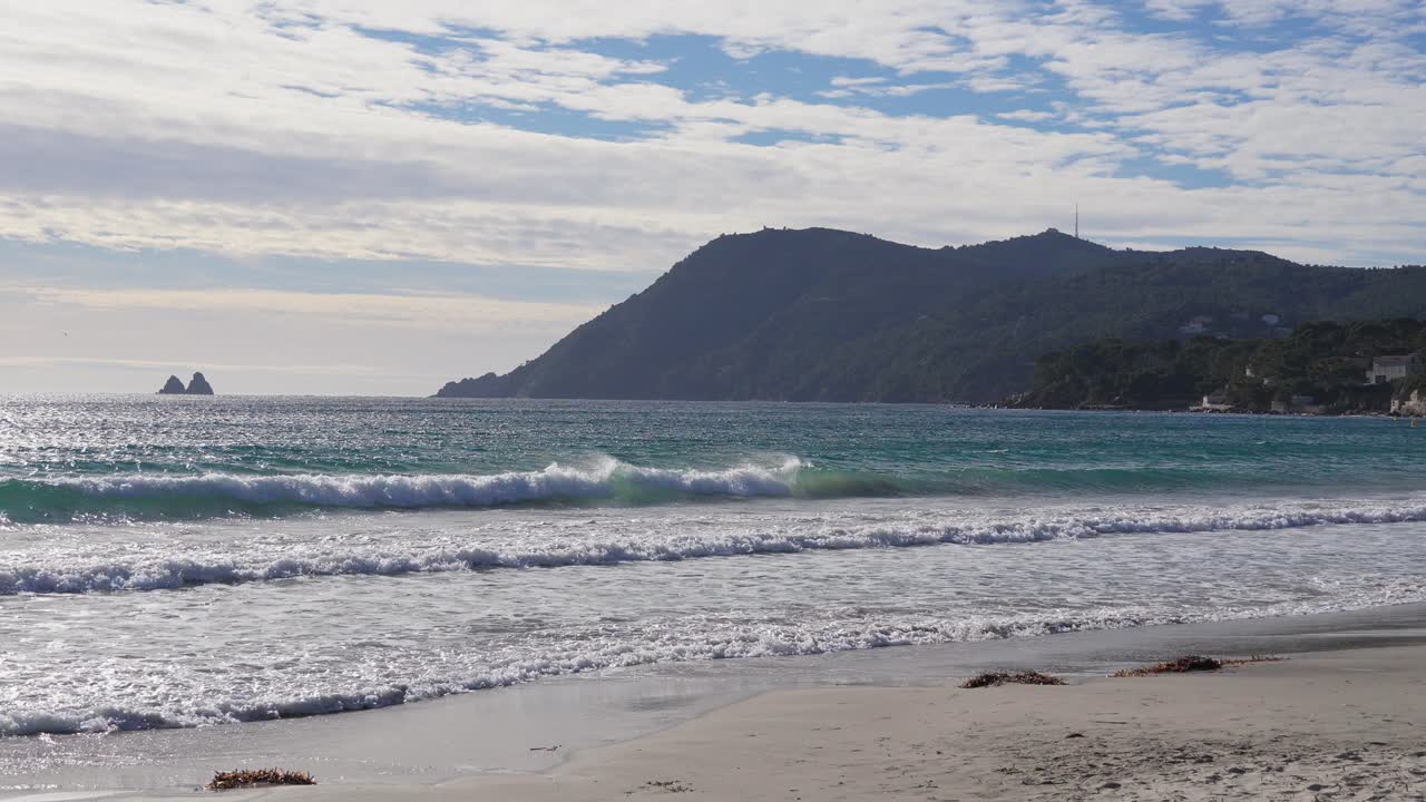 French riviera Seyne-sur-Mer sea beach coastline France coast sandy shore holiday