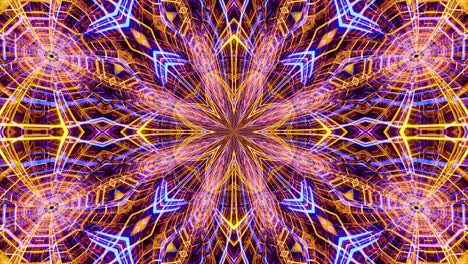 fondo de vídeo de caleidoscopio para vídeo en bucle vertical vj
