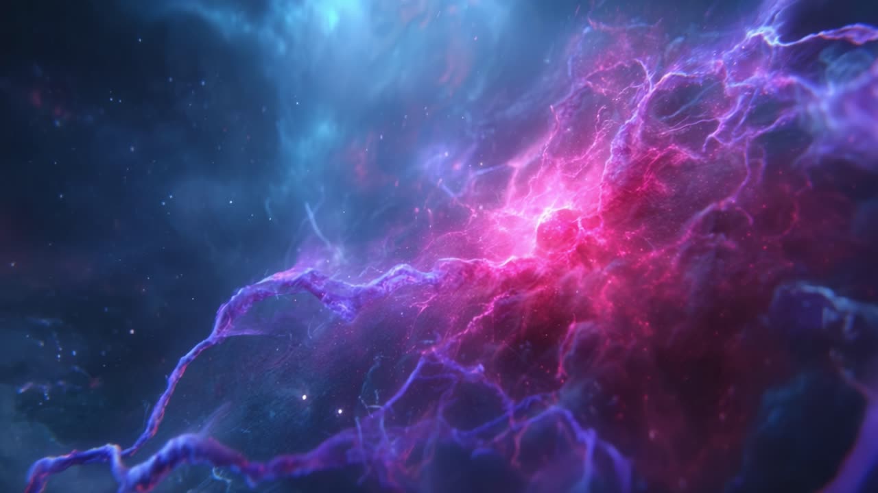 A Stunning Cosmic Spectacle: A Vibrant Display of Energy and Color in a Celestial Landscape, Capturing the Essence of the Universe's Dynamic Nature