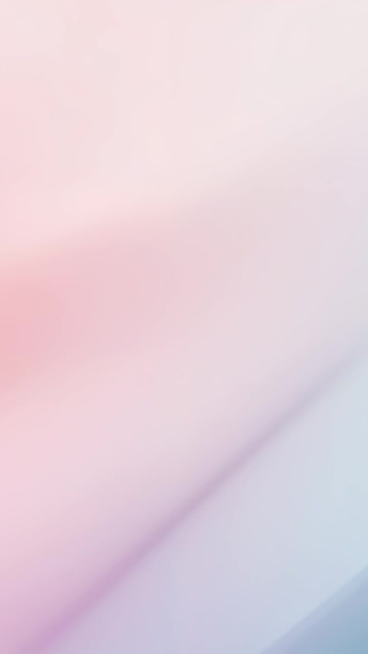 Vertical video: Shifting pastel gradient drifting in close-up, prompted by subtle blue tint rise