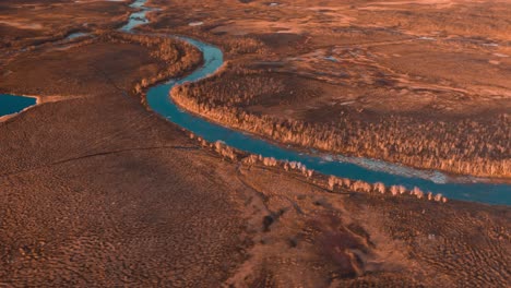 Aerial-view-of-the-nordic-landscape-in-the-valley-of-Stokkedalen