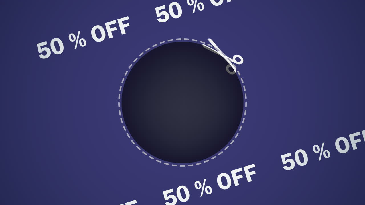 50% Off Promotion Graphic Design