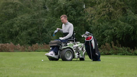 golfing with a handicap