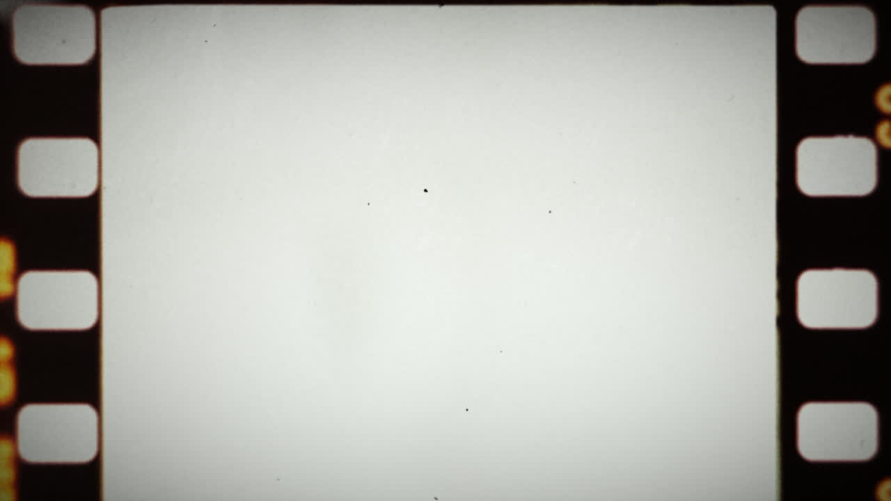 Real 35mm film frame overlay - dirty and old