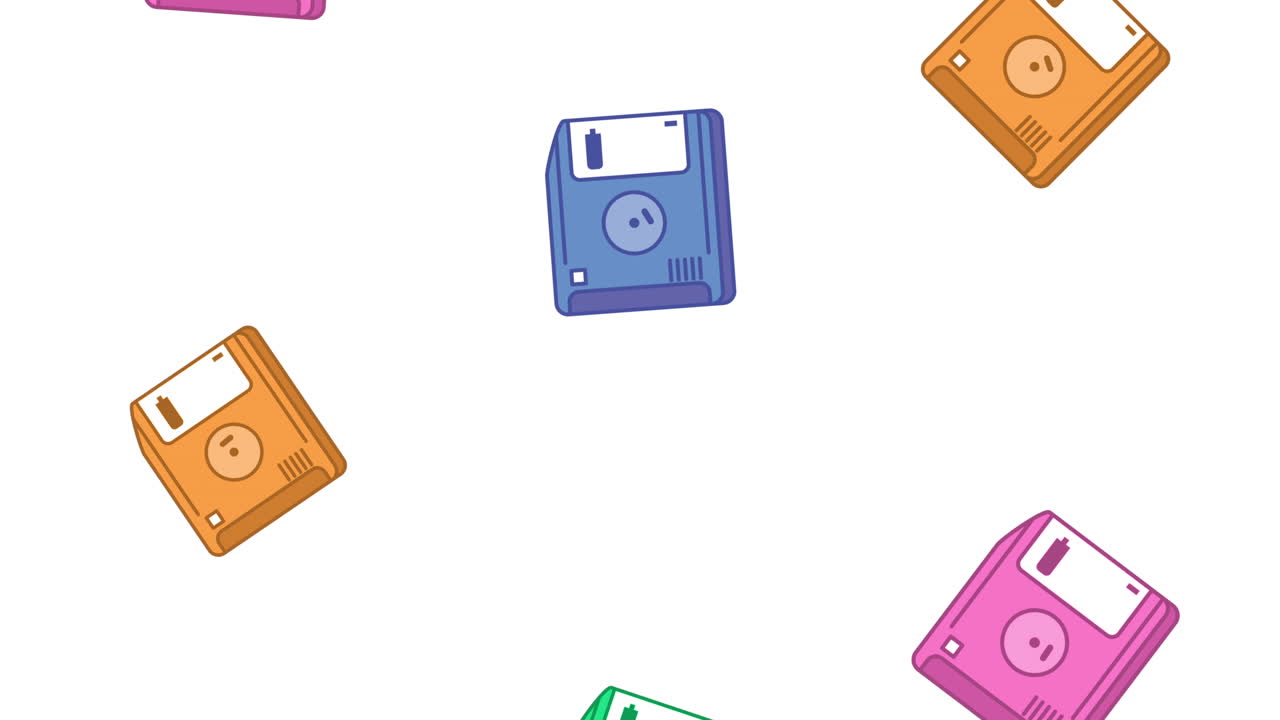 el patrón de los disquetes