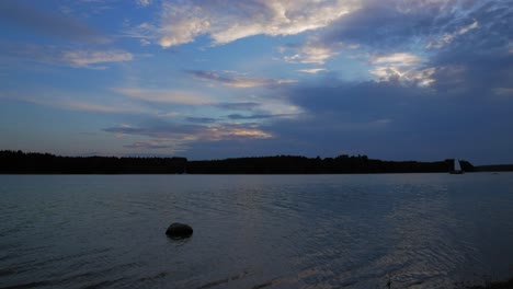 wunderschöner natur- und landschaftspark im norden polens - zeitraffer