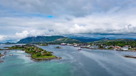 bronnoysund norway timelapse