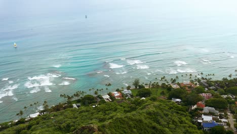 vista de la costa de oahu, hawai