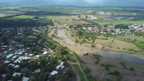 city next to a river that caused harm and flood after hurricane eta and iota in central america
