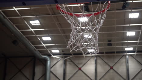 basketball hoop with net and rim