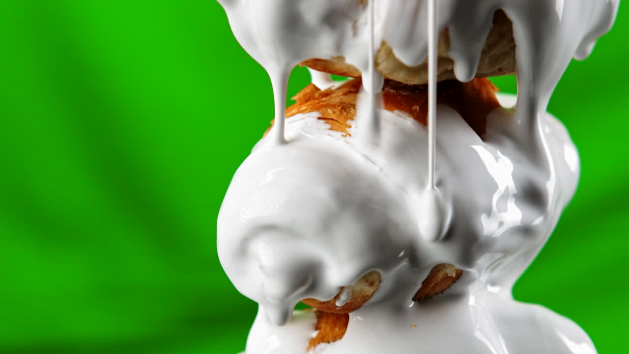 pasteles con glaseado goteante