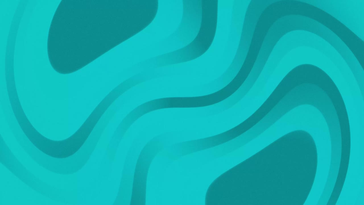 representación 3d abstracta de formas geométricas de colores. animación de bucle generada por computadora.