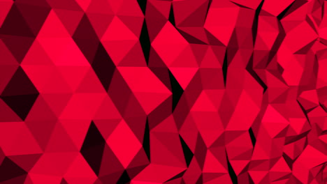 motion dark red low poly abstract background 5