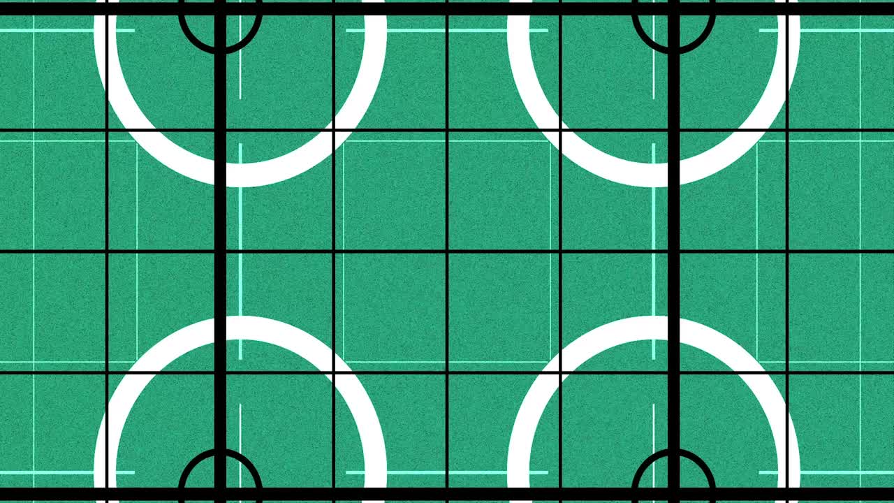 원을 가진 추상적인 배경 그리드 (a27)