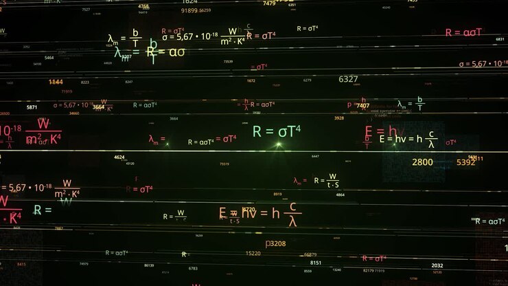 Abstract Visualisation of Mathematical Equations