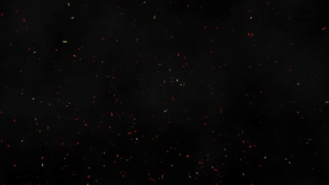 4k fire embers fire sparks background fire flames particles swirls in air burning ash fire sparks