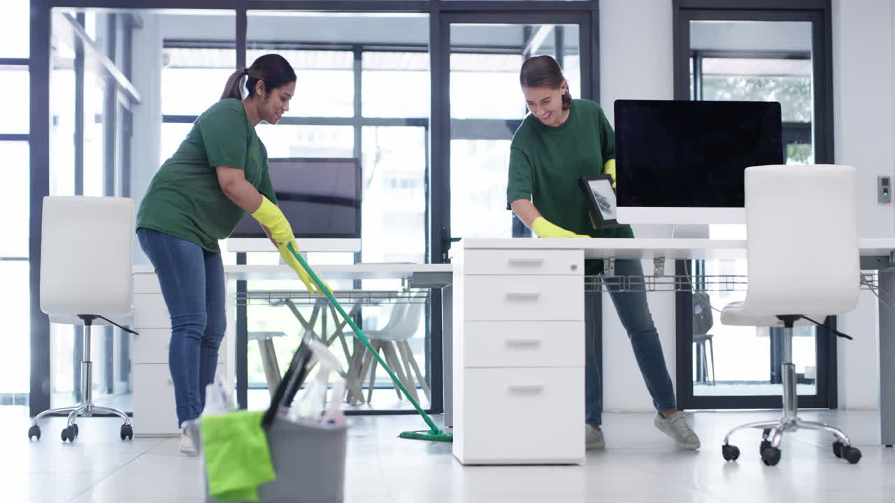 They're the commercial cleaning specialists