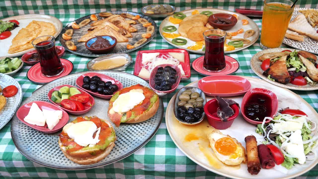 el desayuno turco se extiende