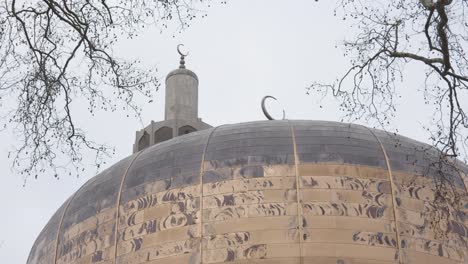 Außenansicht-Der-Regents-Park-Moschee-In-London,-Großbritannien-10