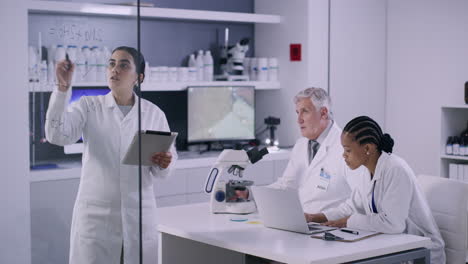 científicos en un entorno de laboratorio