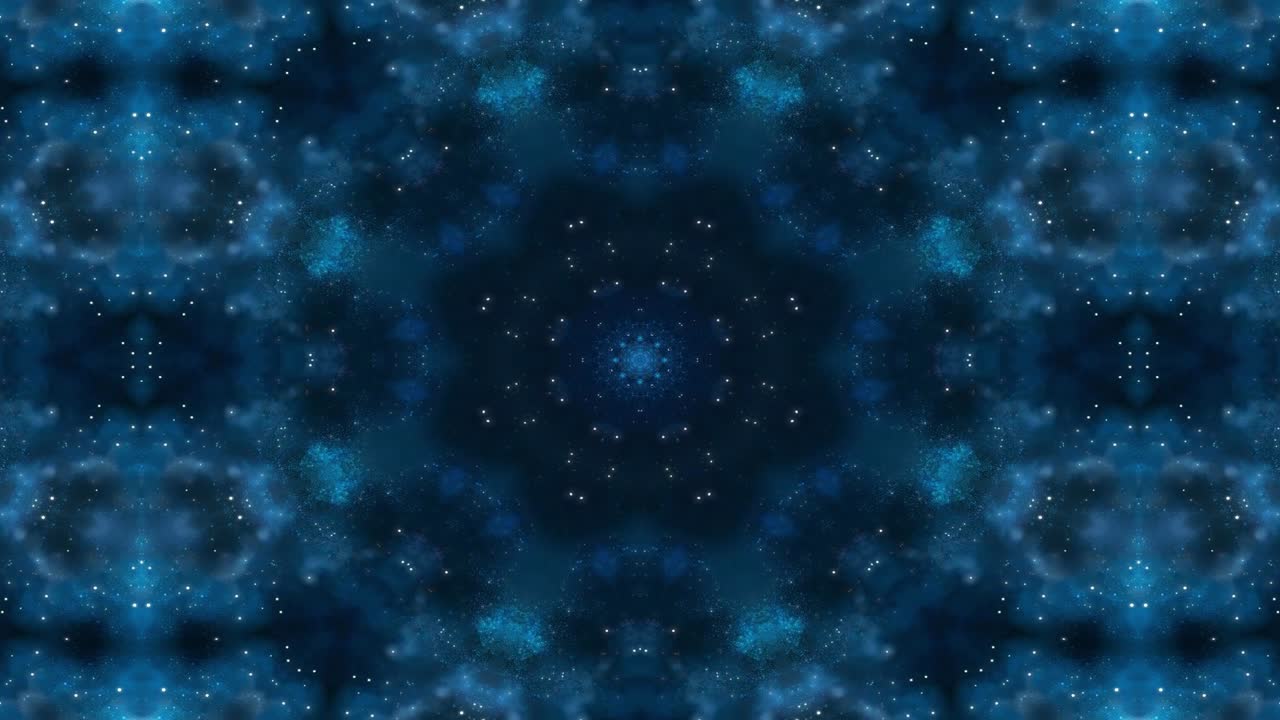el fondo del kaleidoscopio abstracto. el patrón de los gráficos en movimiento. 4k