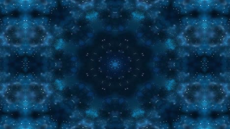 el fondo del kaleidoscopio abstracto. el patrón de los gráficos en movimiento. 4k