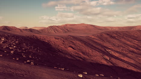 hermosas dunas de arena en el desierto del sáhara al atardecer