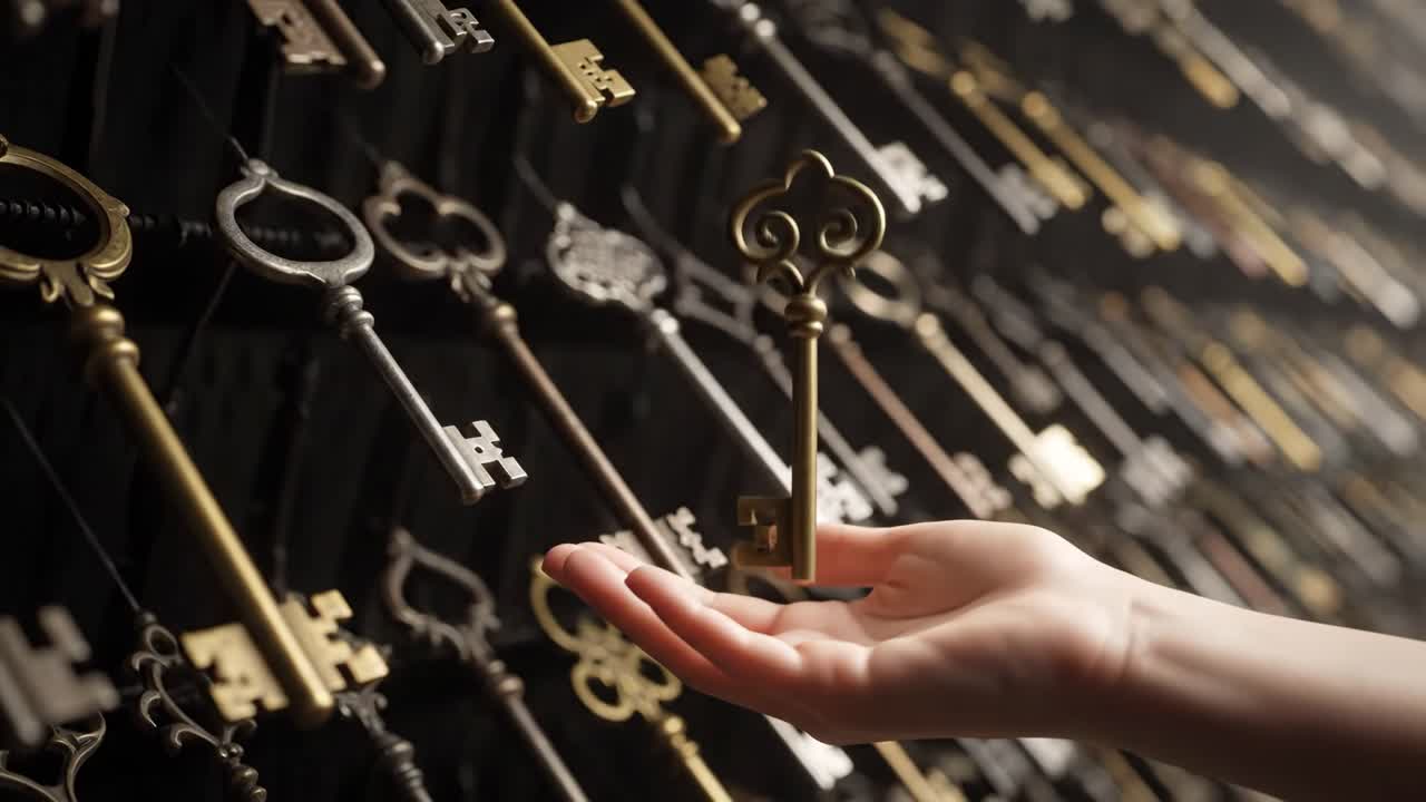 Collection of Antique Keys