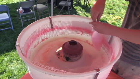 A-simple-shot-of-someone-making-Cotton-Candy