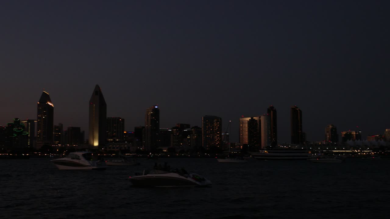 Cityscape of San Diego downtown, California, USA