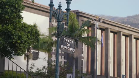 centro de la ciudad de funchal, isla de madeira