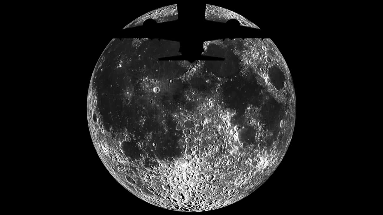 달의 항공선 실루