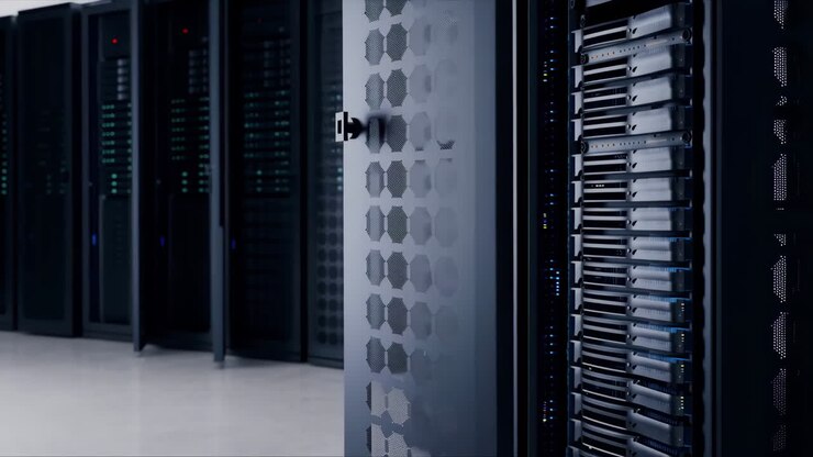 Server Racks in a Data Center