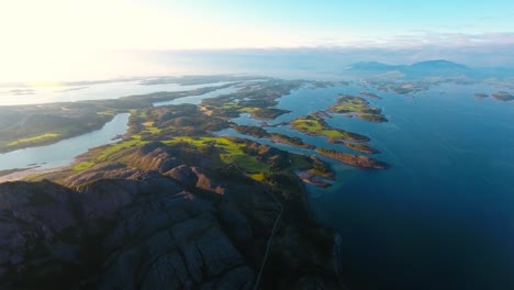 bronnoysund, la hermosa naturaleza de noruega