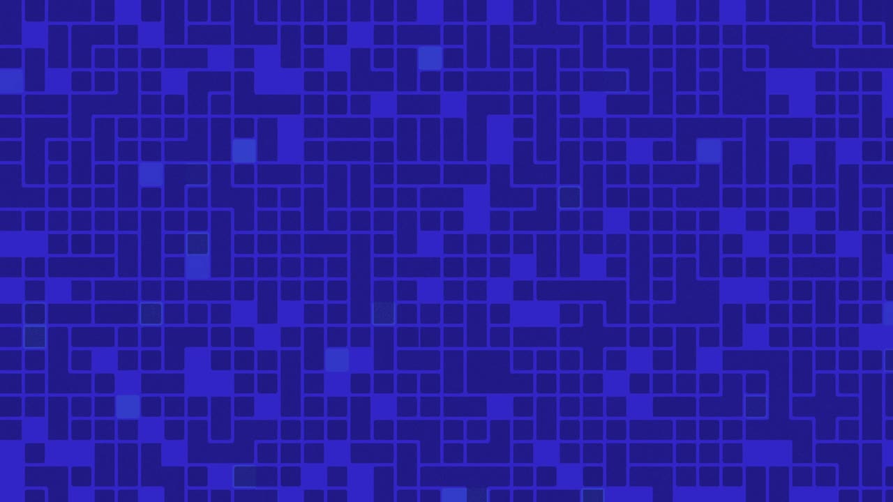 señal de ruido digital azul