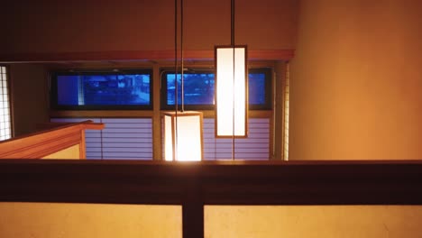 ryokan traditional style japanese inn with shoji windows