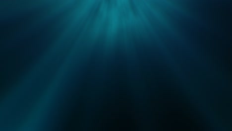 deep underwater light rays loop