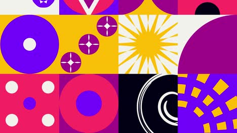 geometric design animated background