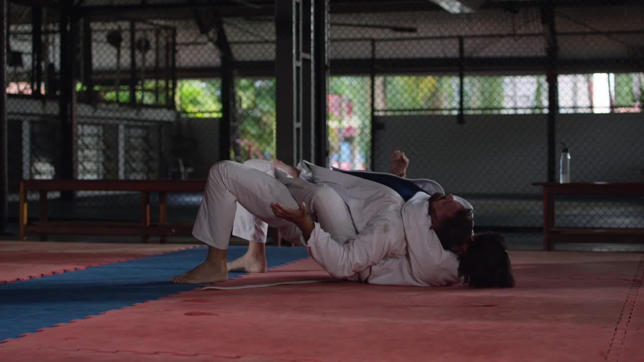 Brazilian Jiu-Jitsu Training Session