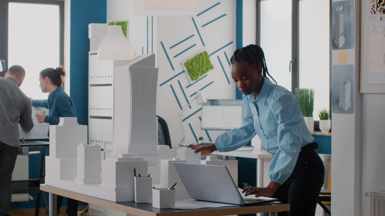 Architectural Design and Planning in a Modern Office