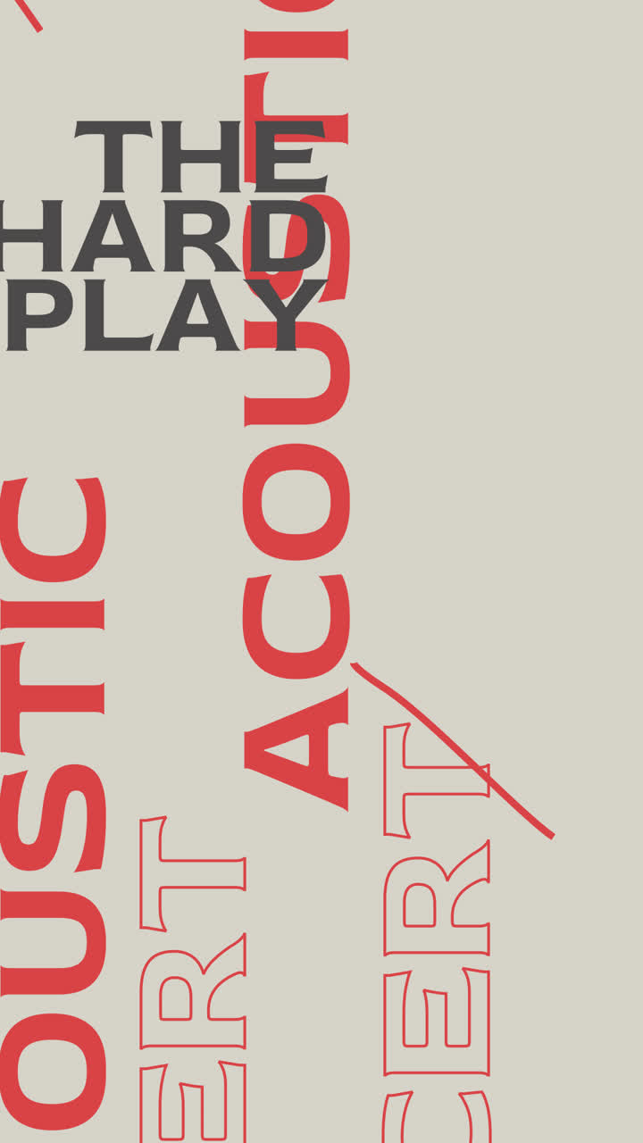 Acoustic Concert by The Hard Play - 25/11