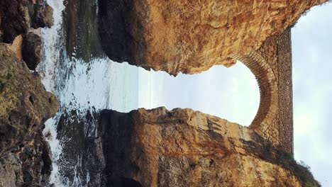 ponta da piedade rocks near lagos in algarve, portugal